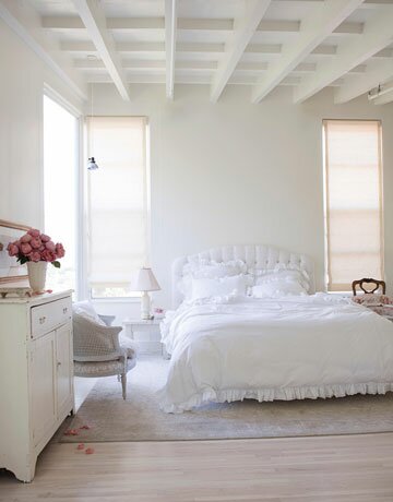 Serene White Bedroom